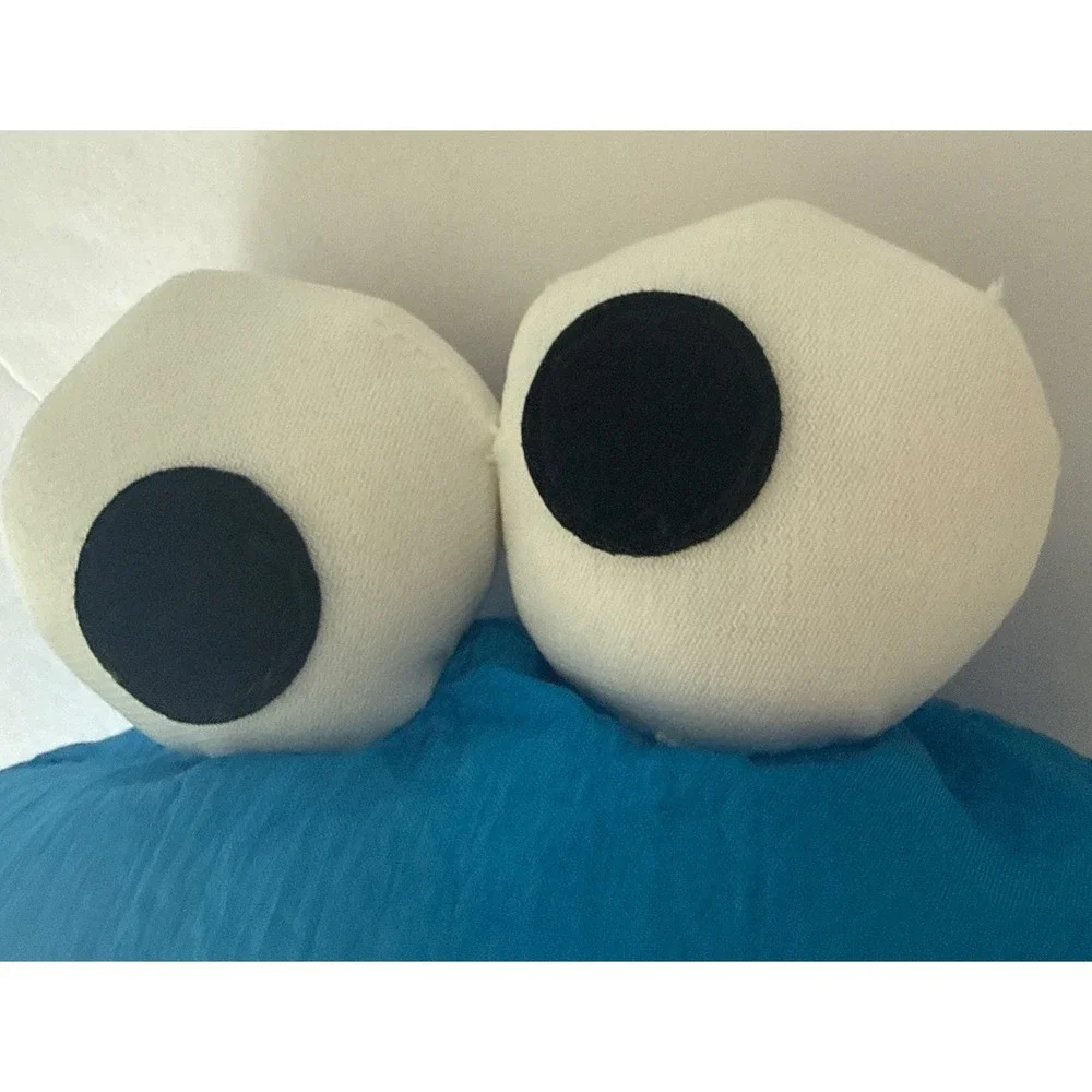 VTG Hungry Cookie Monster Parachute Plush 1995 Sesame Street Tyco Backpack 62714